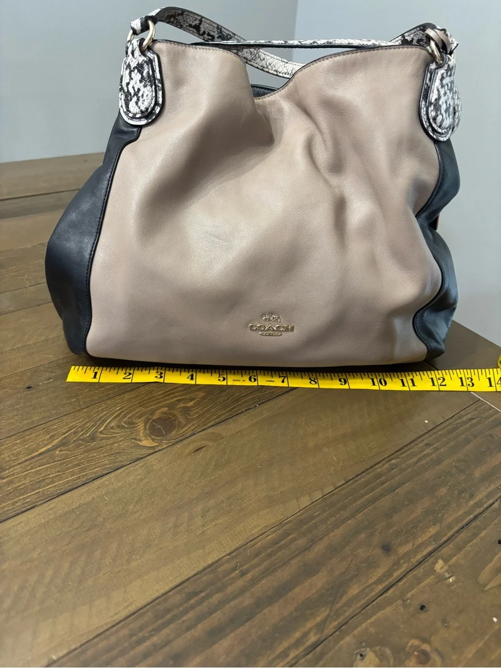 Coach Edie 31 Shoulder Bag in Colorblock